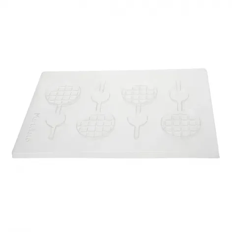 Round Lollipop Mould with Squares - 2 plates